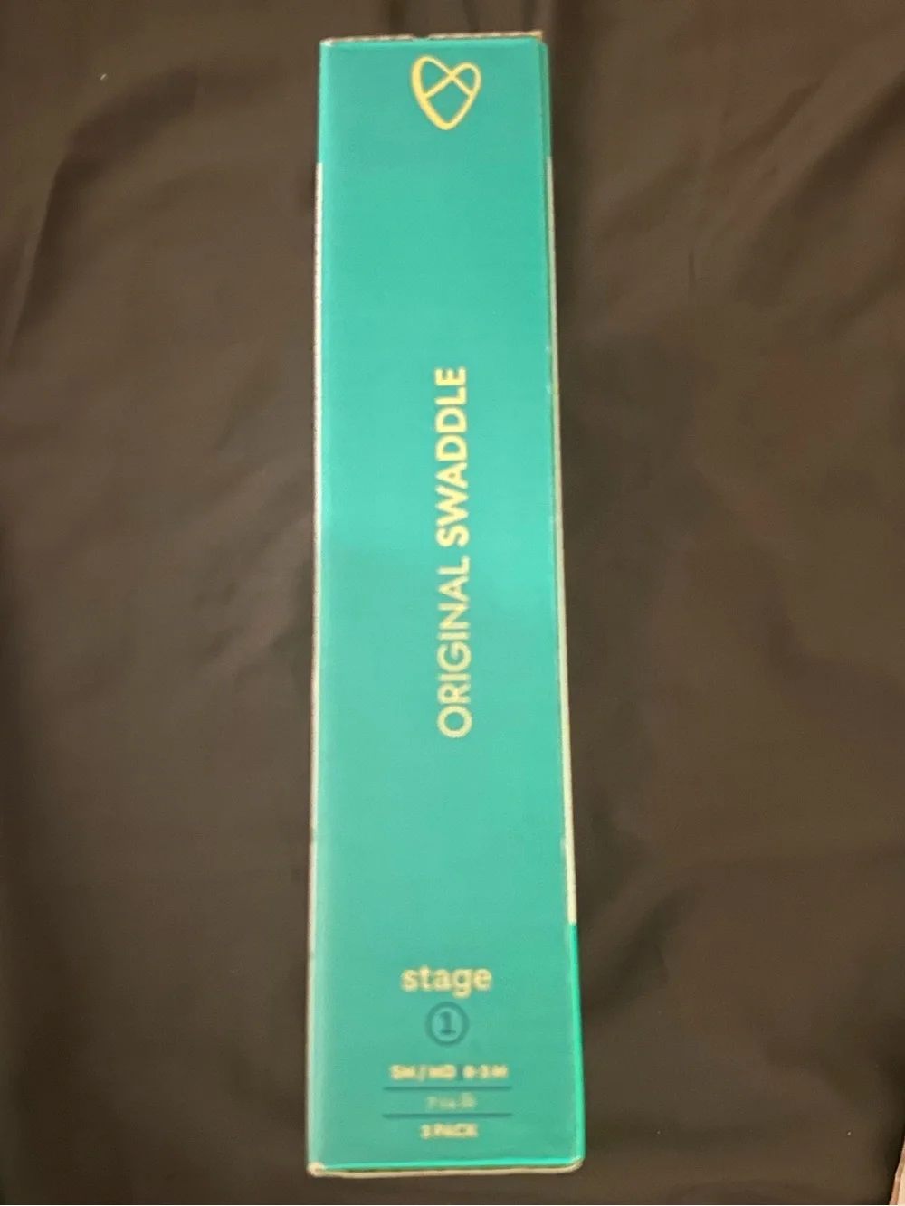 SwaddleMe Teal White Swaddle Box